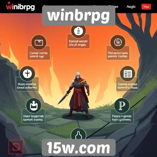 Análise das funcionalidades do site Winbrpg